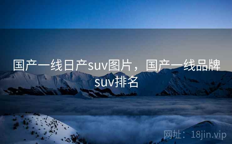 国产一线日产suv图片,国产一线品牌suv排名