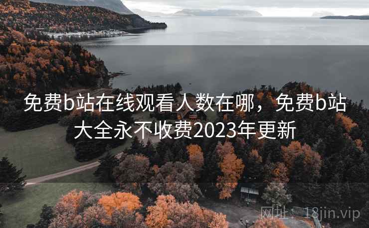 免费b站在线观看人数在哪,免费b站大全永不收费2023年更新