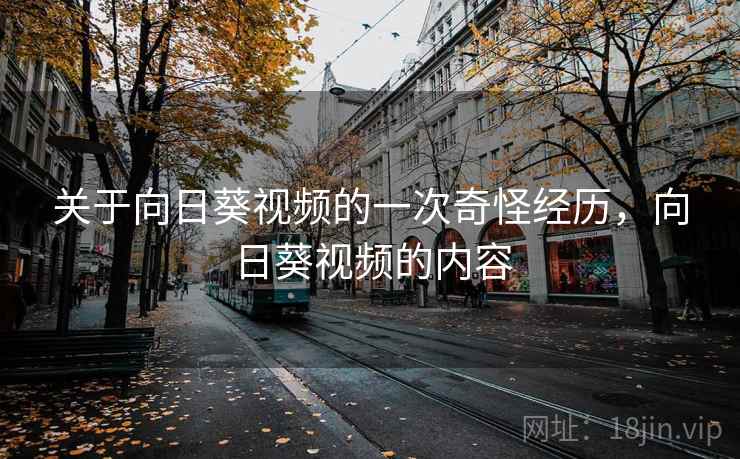 关于向日葵视频的一次奇怪经历，向日葵视频的内容